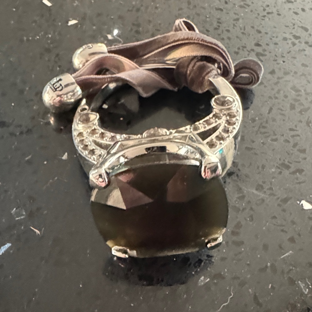 Vintage juicy couture engagement ring key chain